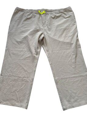 Figs Scrub pants Pisco Basic khaki beige drawstring elastic waist mens 6XLS